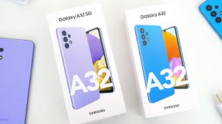 Samsung Galaxy A32 4G  A32 5G Review amp Comparison Very Different Phones [upl. by Ahcurb]