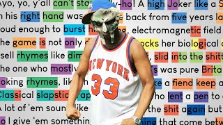 MF DOOM  Rhymes Like Dimes  Rhymes Highlighted [upl. by Aitetel]