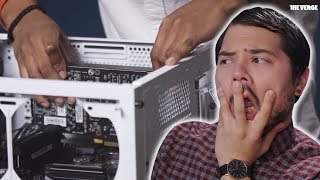 LYLE REACTS TO THE VERGEs PC BUILD VIDEO [upl. by Einrae]