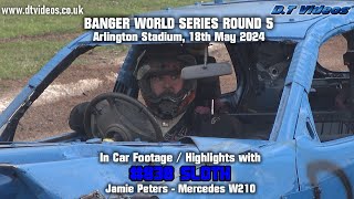 Sloth 838  Arlington BWS 2024  Banger Racing  Highlights [upl. by Raquel]