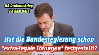 Ramstein Hat die Bundesregierung schon einmal quotextralegale Tötungenquot festgestellt [upl. by Tibbitts]