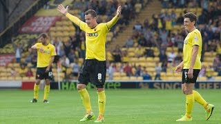 HIGHLIGHTS Watford 41 Leeds United [upl. by Enitsenre]