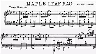 ABRSM Piano 20252026 Grade 8 C2 Joplin Maple Leaf Rag Sheet Music [upl. by Ecille847]