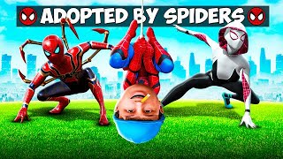 Adopted By SPIDERMAN FAMILY In GTA 5 [upl. by Oria]