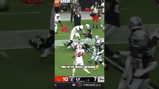 nice form tackle 😮‍💨 isaiahmcguire clevelandbrowns nfl [upl. by Aisauqal]