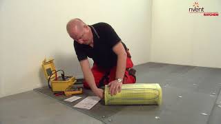 RAYCHEM QuickNet Floor Heating Mat Installation Guide Swedish [upl. by Ilime973]