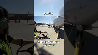 How much American Airlines pilots get paid aviation aviationlovers plane planes avgeek [upl. by Oletha]