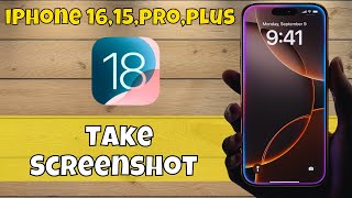 How to Take Screenshot on iPhone 1615proplus ios 18 [upl. by Nilerual]