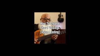 How to choose chord voicings  Voice Leading [upl. by Ylagam]