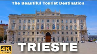 Trieste Italy Walking Tour 4K UHD [upl. by Aliuqaj]