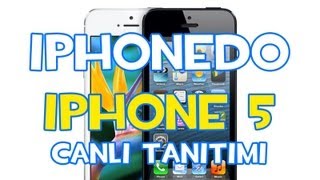 Canlı Özel iPhone 5 tanıtım eğlence programı [upl. by Faydra]