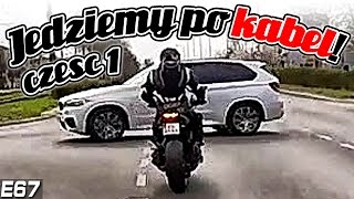 Jedziemy Po Kabel W Trójkę Interkomy BMW na Czerwonym z CBR600RR i Z1000  Część 1 [upl. by Shrier]