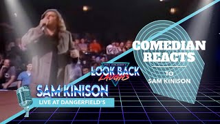 Comedian Reacts to Sam Kinison Live at Dangerfield’s Comedy Club [upl. by Alfons]