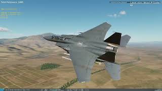 DCS  Steel in F15E turning onto heading [upl. by Norraj646]