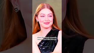 gigi Hadid interview viral model [upl. by Tanney]