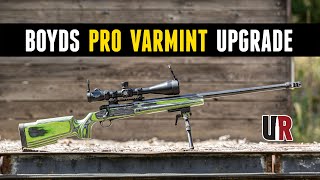 22250 Upgrade Boyds Pro Varmint Stock and Athlon Argos BTR Gen 2 Scope [upl. by Esoranna]