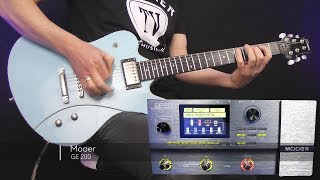 Mooer GE 200  Demo [upl. by Dnama571]