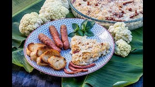 GRATIN CHOU FLEUR  ILE DE LA REUNION [upl. by Dorrej]