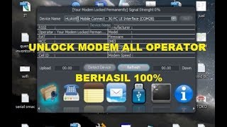 Cara Unlock Modem untuk Semua Kartu Provider  All Operator [upl. by Los869]