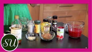 How To Make an AllNatural Healthy BBQ Sauce From Scratch [upl. by Sardse]