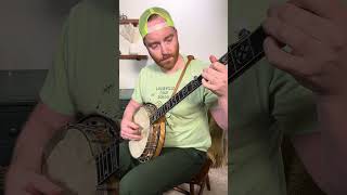 “Wayfaring Stranger”  thumb lead twofinger banjo [upl. by Marquita]