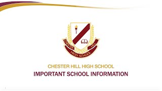 Chester Hill High School Important School Information for Year 7 2022 [upl. by Korrie545]