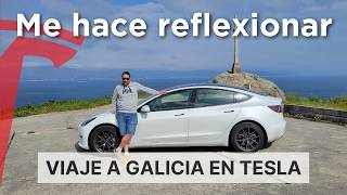 Viaje improvisado en Tesla a Galicia me hace reflexionar [upl. by Lorilyn518]