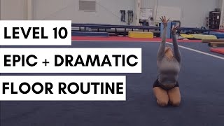 Epic  Dramatic Gymnastics Floor Routine  Taylor Krippner [upl. by Jc]