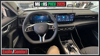 New MG eHS PHEV 2025 ComfortExcite Review Interior Exterior Details [upl. by Arvie845]