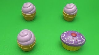 Surprise Egg Opening Game Find the Different Egg Ice Cream and Cupcake [upl. by Anwahsal]