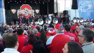 Sugar Bowl Fan Fest Ohio State Pep Rally TBDBITL 12 31 2014 in New Orleans [upl. by Onileva]