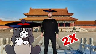 Ching Cheng Hanji ft MrBeast Rizz in 2X Speed [upl. by Olinde]