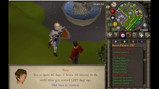 Rune Drag Alt in 30 Days  Money Making OSRS  4 Rune Drag ALTS  Part 1 [upl. by Lali]