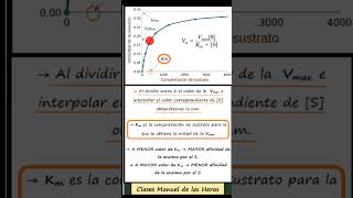 ¿Qué es la Km de una Enzima Constante de Michaelis Cinética Enzimática Biología [upl. by Ertsevlis]