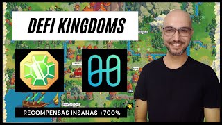 O QUE FAZER NO DEFI KINGDOMS  Jogo NFT com dex farm stake e recompensas elevadas [upl. by Schilt172]