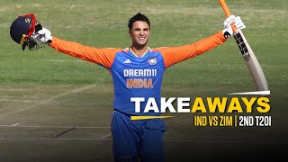 INDvsZIM  Takeaways Abhishek gives a Glimpse into Indias Future [upl. by Aihtnic]