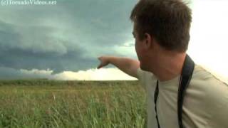 Storm Chasing Argentina Tornadic supercell [upl. by Mair]