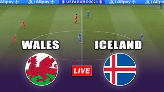 🔴Wales vs Iceland  UEFA Nations League 2024 [upl. by Aldus]