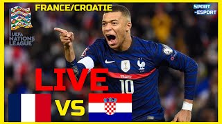 Live FranceCroatie • Ligue des Nations 2023 [upl. by Gordan]