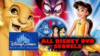 All Disney Direct to DVD Movies  Disneycember [upl. by Nnazil]