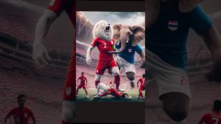 AFF CUPSINGAPURA VS THAILAND ai shortvideo shorts thailand singapore funny animals [upl. by Asiak178]