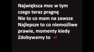 Sylwia Grzeszczak Zdobywamy tekst [upl. by Asirrom]