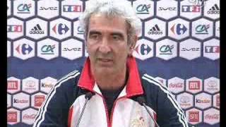 Euro 2008  Domenech  quotPréparer le Mondial 2010quot [upl. by Aiciles]