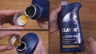 Mannol Classic 10W40 original engine oil show [upl. by Morocco7]