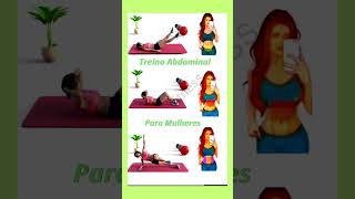 TREINO ABDOMINAL PARA MULHERES shortvideo [upl. by Hannan]