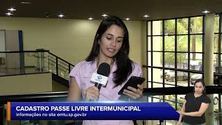 CADASTRO PARA O PASSE LIVRE INTERMUNICIPAL [upl. by Klara243]