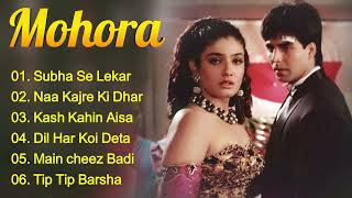 Mohra Movie All Songs  Bollywood Songs  Akshay Kumar amp Raveena Tandon [upl. by Epul]