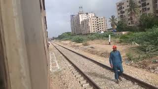 Drigh Road jn To Karachi Cannt train Ride KCR [upl. by Ashton]