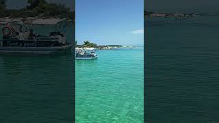 GREECE HALKIDIKI 🇬🇷 Blue Lagoon near Vourvourou Sithonia 🇬🇷 [upl. by Therron]