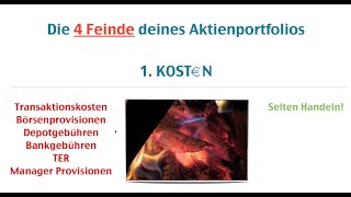 Die 4 Feinde deines Aktienportfolios und wie man sie bekämpft [upl. by Ylrebmek723]